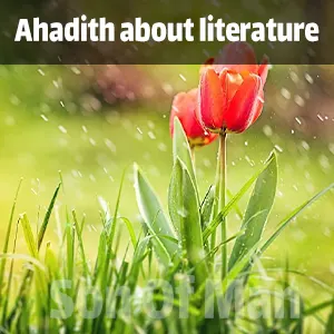 Ahadith about literature