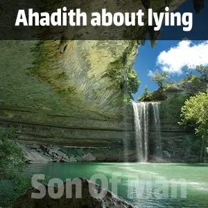 Ahadith about lying
