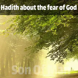 Hadith about the fear of God