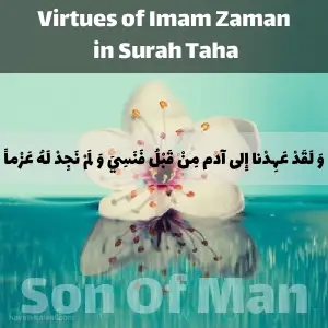 Virtues of Imam Zaman in Surah Taha