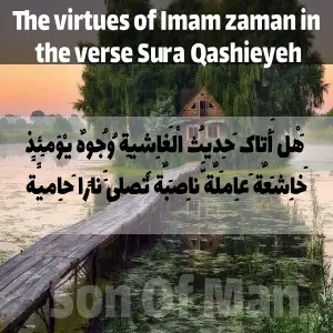 The virtues of Imam zaman in the verse Sura Qashieyeh